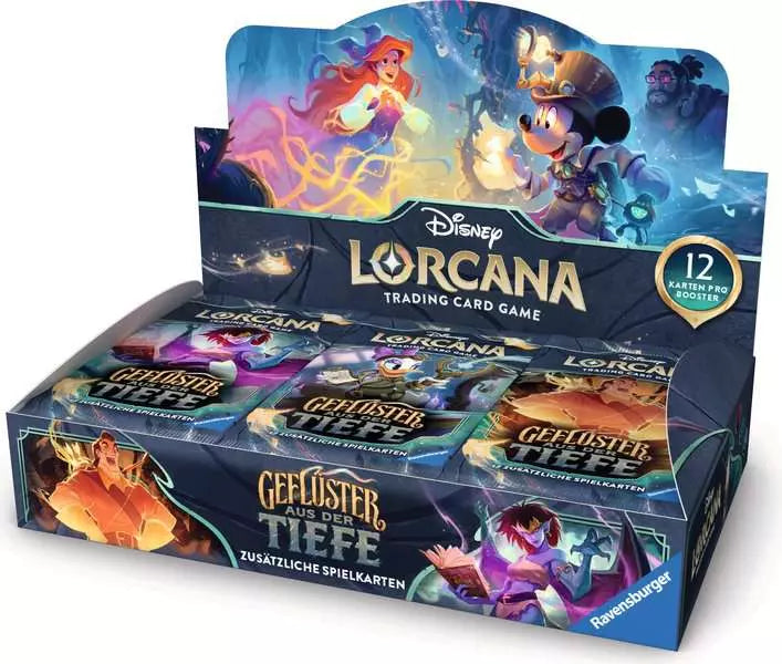 Disney Lorcana TCG: Geflüster aus der Tiefe - Booster Display (Deutsch)