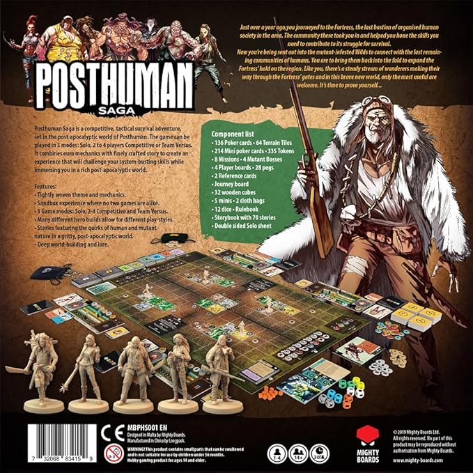 Posthuman Saga – Grundspiel