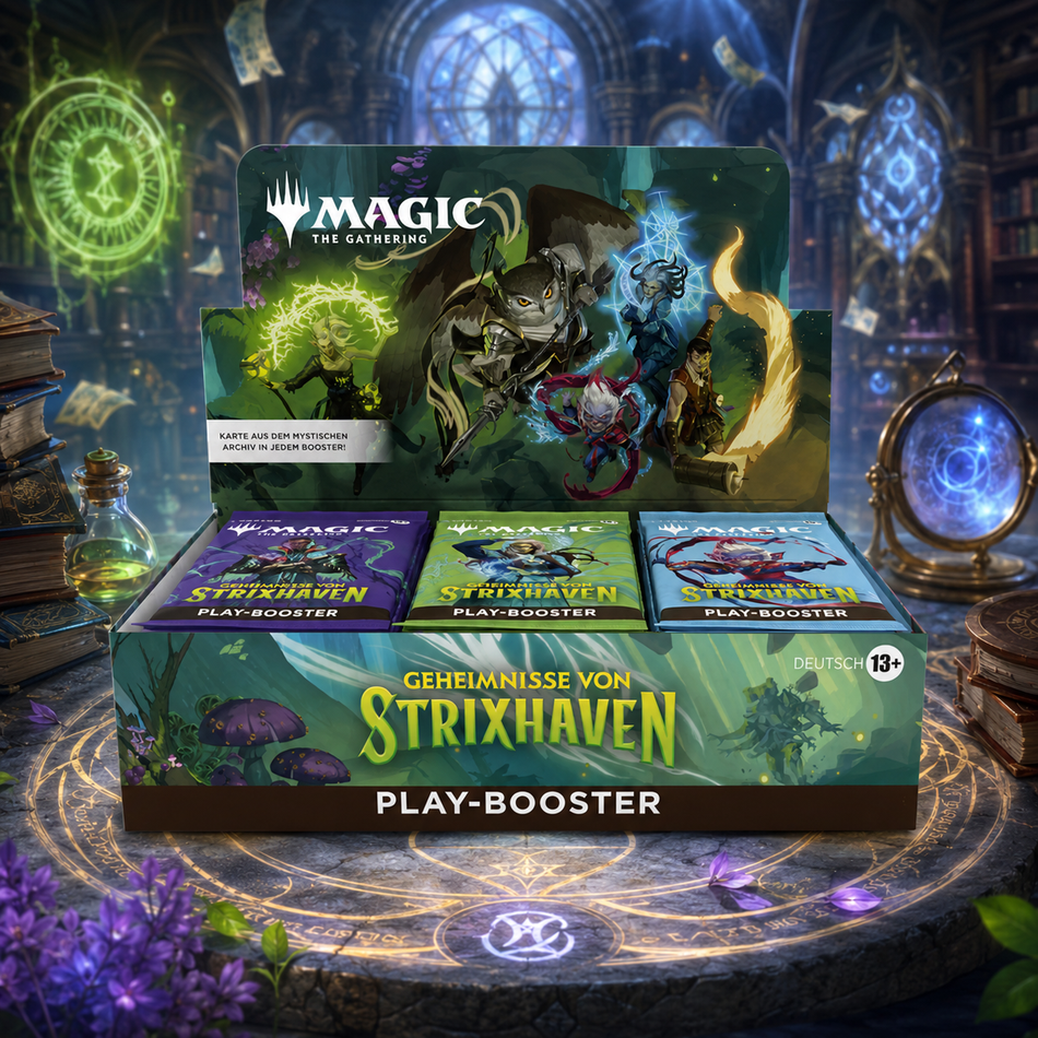 MTG - Secrets of Strixhaven Play Booster Display - 30 Boosters (Deutsch)