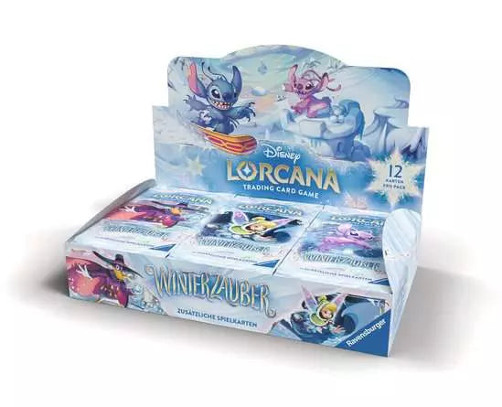 Disney Lorcana TCG: Winterzauber - Booster Display mit 24 Booster Packs (Deutsch)
