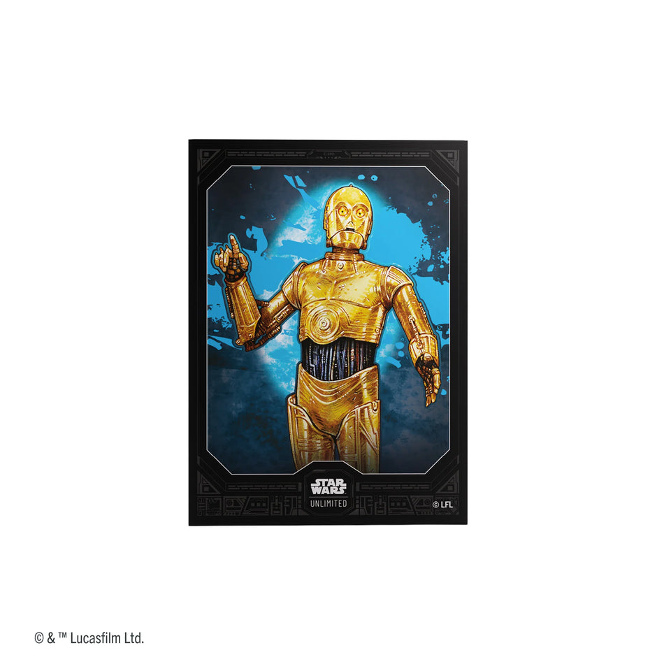 Star Wars Unlimited Premium Art Sleeves - C-3PO