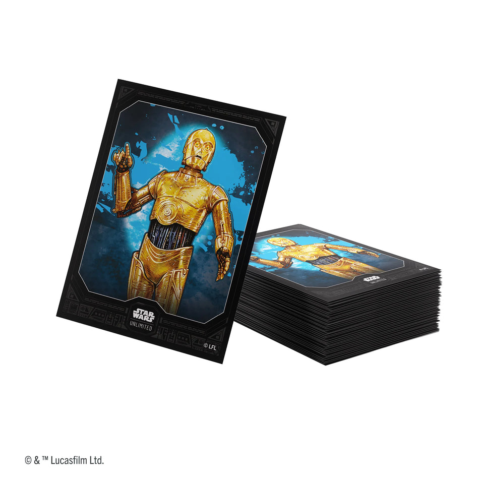 Star Wars Unlimited Premium Art Sleeves - C-3PO