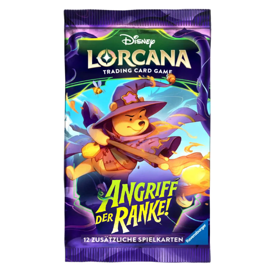 Disney Lorcana TCG: Angriff der Ranke! – Booster Display mit 24 Booster Packs (Deutsch)