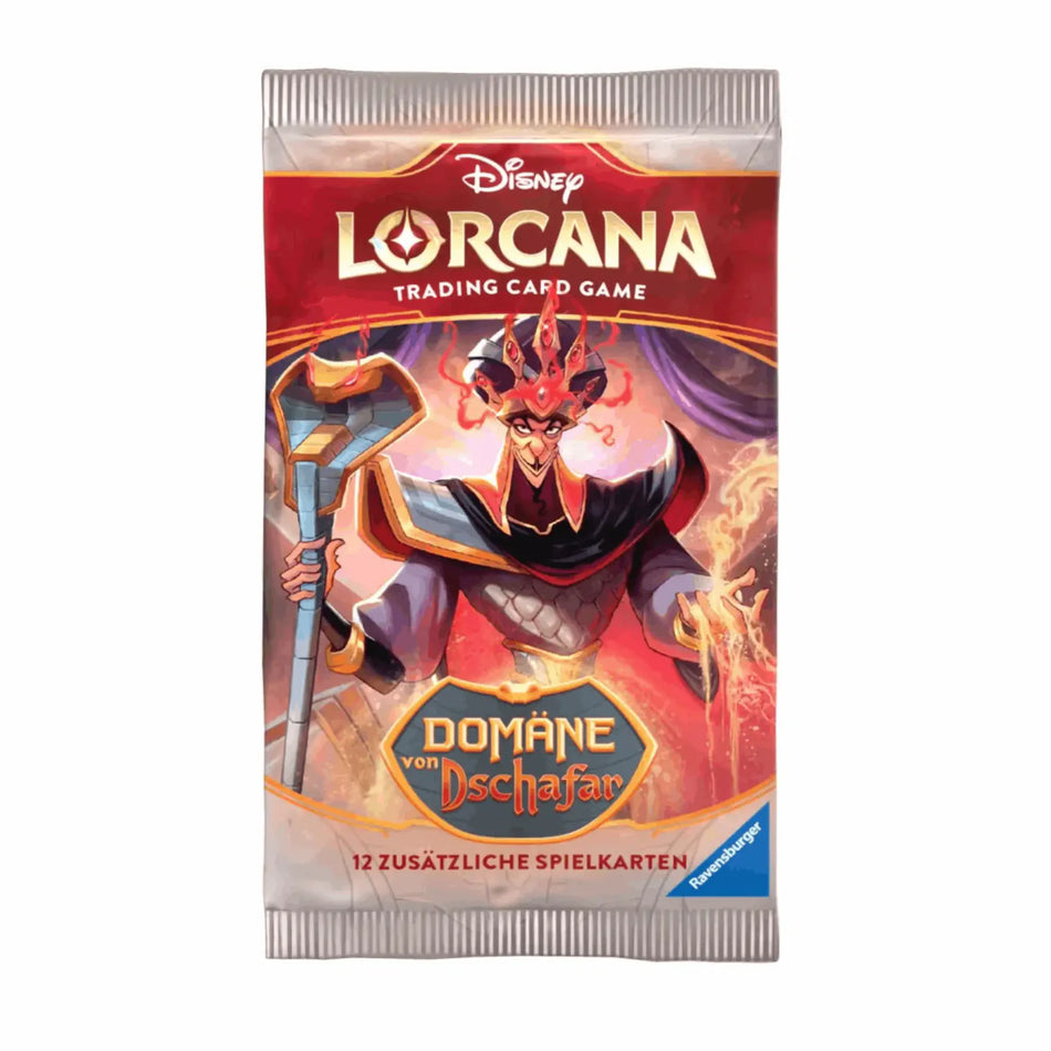 Disney Lorcana: Domäne von Dschafar -  Booster Pack (Deutsch)