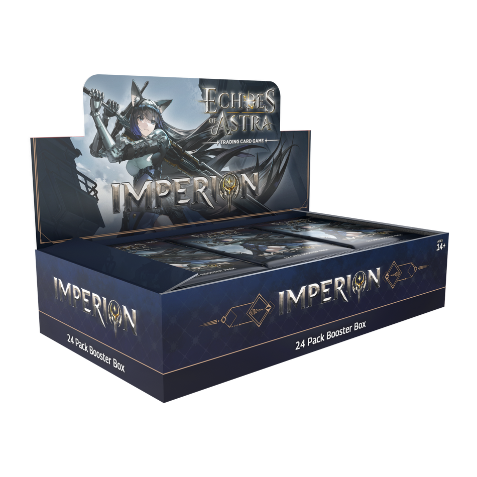 Echoes of Astra TCG – Imperion Booster Display – 24 Boosters (Englisch)