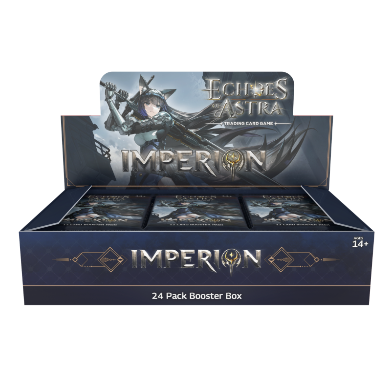 Echoes of Astra TCG – Imperion Booster Display – 24 Boosters (Englisch)
