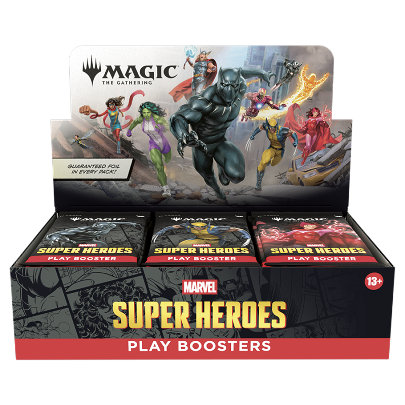 MTG – Marvel Super Heroes Play Booster Display – 30 Booster (Deutsch)