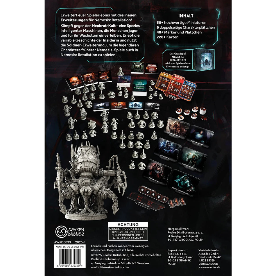 Nemesis: Retaliation – Stretch Goals