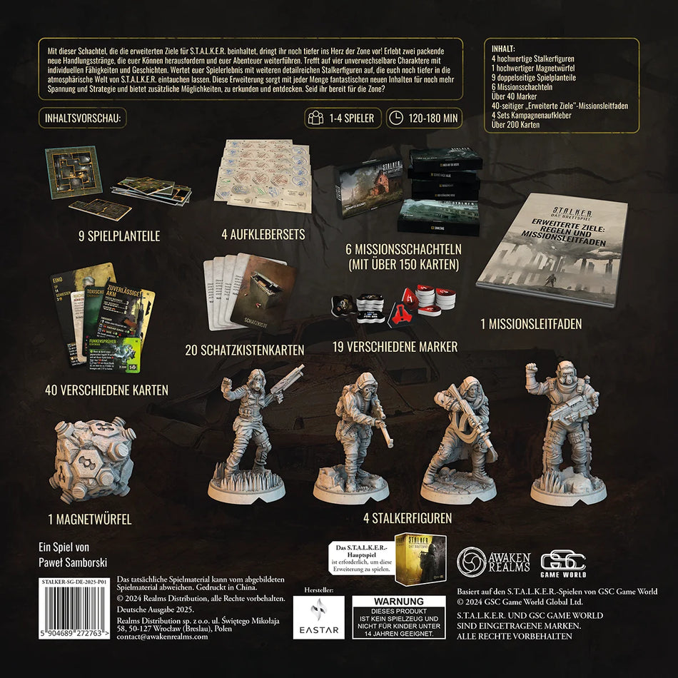 STALKER: Das Brettspiel – Erweiterte Ziele