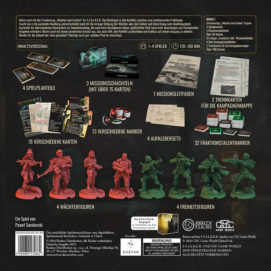 STALKER: Das Brettspiel – Wächter & Freiheit