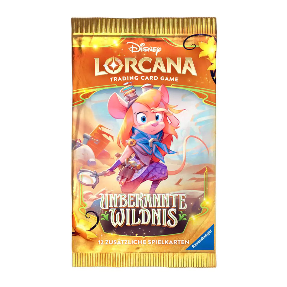 Disney Lorcana: Unbekannte Wildnis - Display mit 24 Booster Packs (Deutsch)