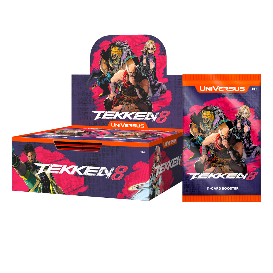 UniVersus – TEKKEN 8 Booster Display – 24 Boosters – EN