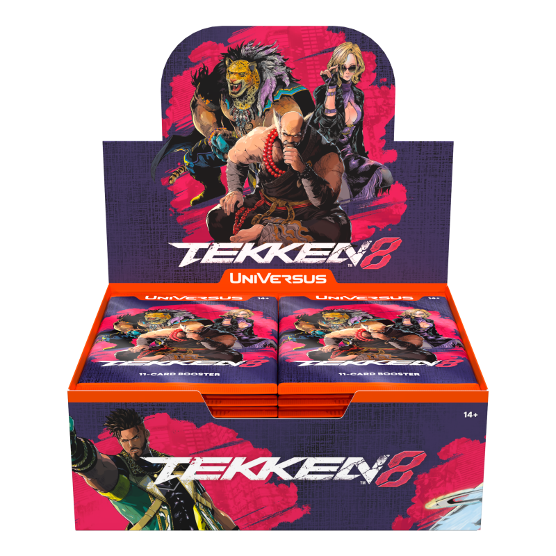 UniVersus – TEKKEN 8 Booster Display – 24 Boosters – EN