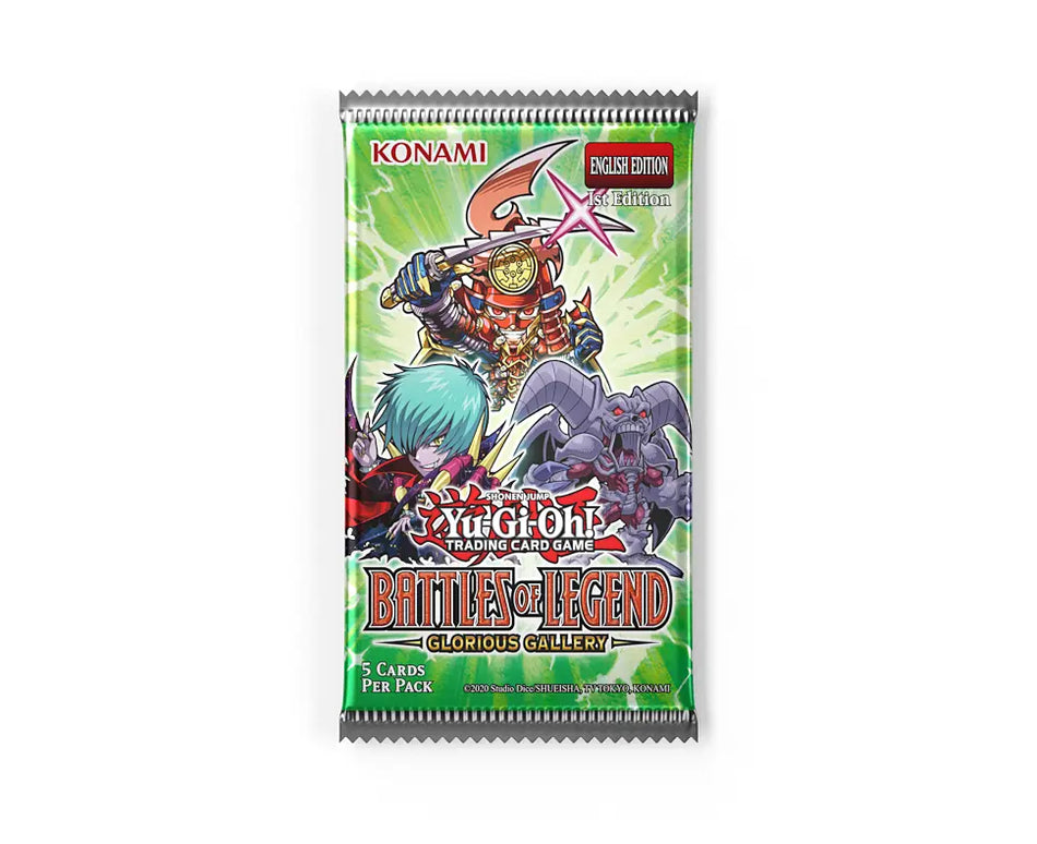 Yu-Gi-Oh! TCG – Battles of Legend: Glorious Gallery Booster Display – 24 Booster (Deutsch)