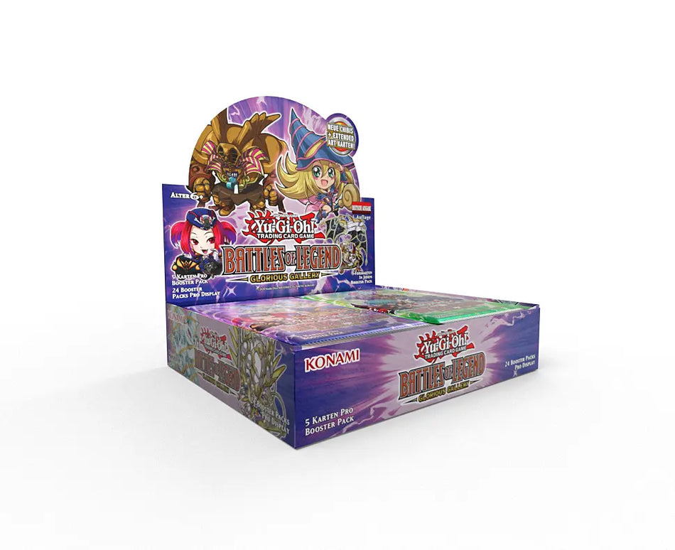 Yu-Gi-Oh! TCG – Battles of Legend: Glorious Gallery Booster Display – 24 Booster (Deutsch)